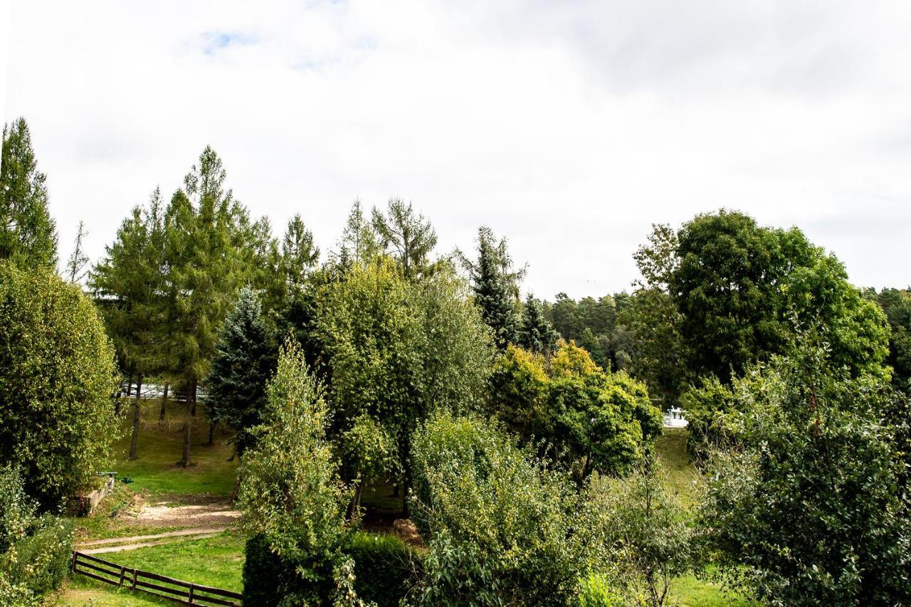 Vakaras Cozy Apartment In The Guest House With The Terrace And The Stunning View To The River Side Birštonas Buitenkant foto